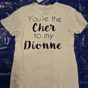 Prince Peter Collection White Graphic Tee with Black Logo